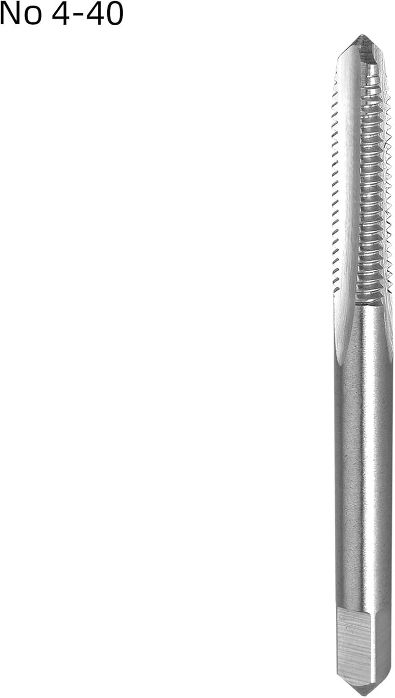 Burkit No 4-40 UNC Tap and Die Set, 4 x 40 UNC Machine Thread Tap and Round Die Right Hand - Image 2
